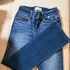 BKE Women's Dark Blue Skinny Jeans